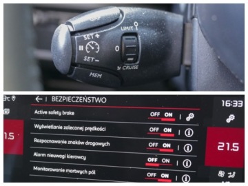 Citroen C5 Aircross SUV Facelifting 1.5 BlueHDi 131KM 2024 Citroen C5 Aircross 1,5d Perła ACC Blis Keyles Kamery 180 Fotele Ogrz.+Elek, zdjęcie 17