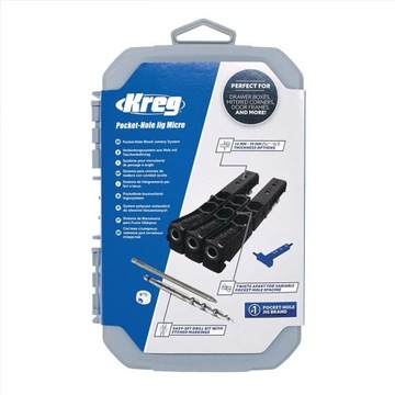 KREG Pocket-Hole Jig 230 КОМПЛЕКТ СКРЫТЫХ СОЕДИНЕНИЙ MICRO KPHJ230