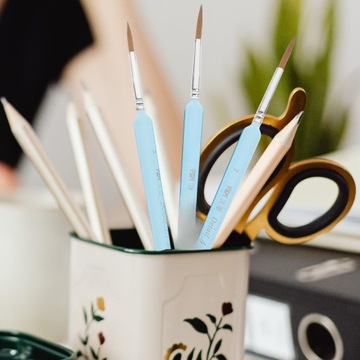 НАБОР КИСТЕЙ ДЛЯ МЕЛКИХ ДЕТАЛЕЙ, 11 ШТ. ТОНКАЯ КИСТЬ ДЛЯ ЖИВОПИСИ МАСЛОМ ARTIS