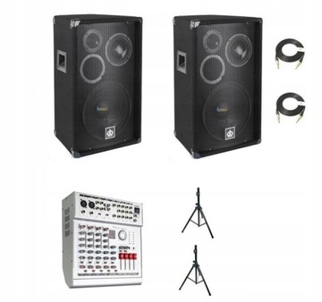 KOMPLETNA SCENA + NAGŁOŚNIENIE + OŚWIETLENIE , FV