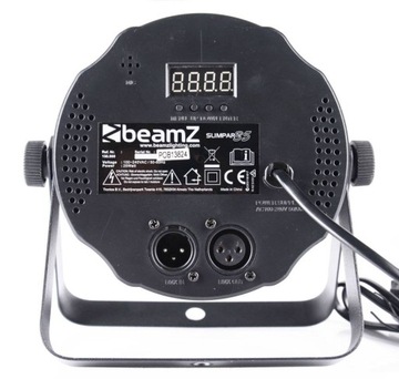 Мощный светодиодный прожектор PAR 12x 3 Вт RGB Beam с DMX