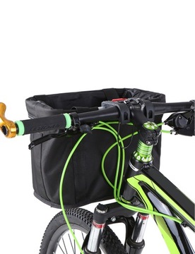 СКЛАДНАЯ КОРЗИНА НА РУЛЬ ВЕЛОСИПЕДНАЯ СУМКА