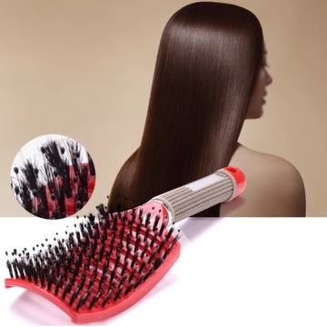 ПРОФИЛИРОВАННАЯ ЩЕТКА ДЛЯ ВОЛОС BLOGGER'S HIT, ЧЕРНАЯ