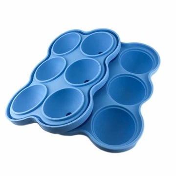 SILIKONOWA FORMA DO LODU KULA KOSTKI DRINKÓW 6 SZT