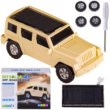 ZESTAW SOLARNY zabawka solarna do złożenia OFFROAD
