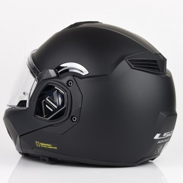 Мотоциклетный шлем LS2 FF906 Advant Solid Matt Black M