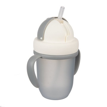Canpol Kubek Bidon z rurką 210ml 9m+ 56/522grey