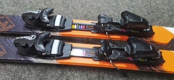 Лыжи Twin Tip Salomon NFX 130см для фристайла+Tyrolia 4.5