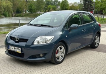 Toyota Auris I Hatchback 1.6 i 16V VVT-i 124KM 2007 Toyota Auris 1.6 Benzyna LPG, W pelni sprawna 1.6 BenzynaLPG 124KM
