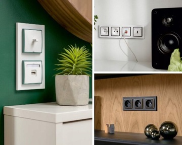 Łącznik pojedynczy Biały połysk Karlik MINI - MWP-1