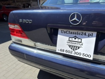 Mercedes Klasa S W140 Sedan 5.0 320KM 1997 Mercedes S 500 W140 Long – 1997 – V8 – USA, zdjęcie 19