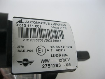 HALOGEN L=P MINI R55 R56 06-10