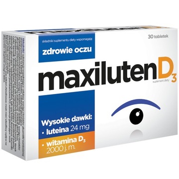 Maxiluten D3 30 tabletek