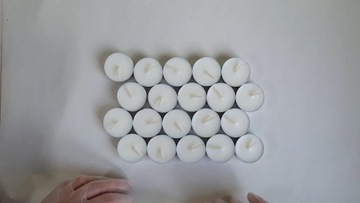 Натуральные соевые свечи - Чайные свечи 40 шт.