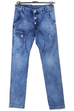 x5 DIESEL Modne Męskie Proste Spodnie Jeans S/M W32, L34