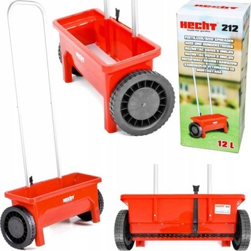 СЕМЕННЫЙ РАЗБРАСЫВАТЕЛЬ ДЛЯ СЕМЕН ТРАВЯНОЙ СОЛИ HECHT 212 РЕГУЛИРОВКА РАЗБРАСЫВАНИЯ 12Л