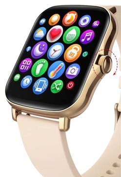 SMARTWATCH ZEGAREK SPORTOWY DAMSKI MĘSKI DLA DOROSŁYCH SMART WATCH PULS SMS