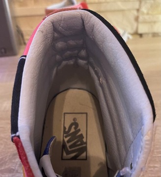 Кроссовки Vans Sk8-Hi (Пэчворк) Разноцветные, 42 размер
