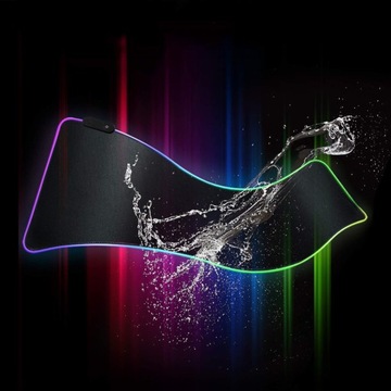 БОЛЬШОЙ КОВРИК ДЛЯ ИГРОВОЙ МЫШИ RGB XXL НАСТОЛЬНЫЙ КОВрик СО СВЕТОДИОДНОЙ ПОДСВЕТКОЙ RGB XXL