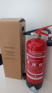 Огнетушитель ПЕННЫЙ 9л Манометр Самый эффективный ДОМ ЗАЛ КУХНЯ Мастерская 6л
