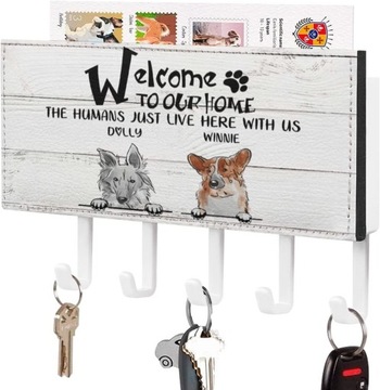 Welcome to Our Home' brelok na klucze spersonaliz