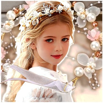 Причастие венки белый жемчужный головной убор для волос филиал качество причастия