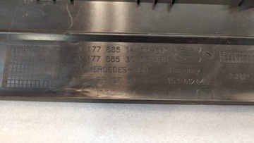 НАКЛАДКА ПОД БАМПЕР ПЕРЕДНИЙ MERCEDES W177 A-CLASS