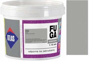 ATLAS FUGA ŻYWICZNA EPOKSYDOWA SZARA 035 2KG