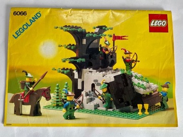 LEGO Castle Forestmen 6066: Набор «Замаскированная застава» + инструкция