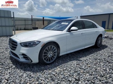 Mercedes Klasa S W223/V223 2024 Mercedes-Benz Klasa S 2024r., S580 4MATIC 4.0 Benzyna 496KM