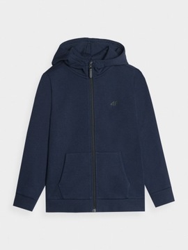 СПОРТИВНАЯ ТОЛСТОВКА С КАПЮШОНОМ ДЛЯ МАЛЬЧИКОВ 4F НА МОЛНИИ