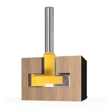 Carbide 6mm Shank T Typ Dłutowanie do drewna Frez