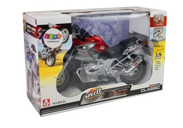 Motor a baterie ze światłami i muzyką Lean Toys 6734