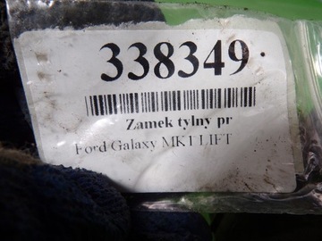FORD GALAXY MK1 SHARAN ALHAMBRA ZÁMEK PRAVÝ ZADNÍ