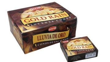 KADZIDEŁKA STOŻKOWE GOLD RAIN ZŁOTY DESZCZ 120szt.