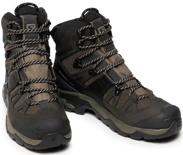 Sportowe buty męskie SALOMON QUEST 4 GTX trekkingowe wysokie r. 48 Gore-Tex