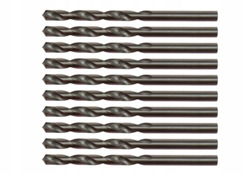 WIERTŁA DO METALU HSS 6.0X100 MM 10 SZTUK