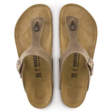 Женские шлепанцы Birkenstock Gizeh, КОЖА, ПРОФИЛИРОВАННЫЕ ДЛЯ ЛЕТА 943813