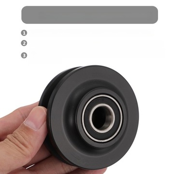 НЕЙЛОНОВОЕ КОЛЕСО ДЛЯ ДВЕРЕЙ САРАЯ, АМЕРИКАНСКОЕ, ТИХОЕ И ПРОЧНОЕ