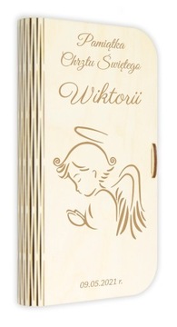 КОПИЛКА НА КРЕЩЕНИЕ, КОНВЕРТ + ПОЖЕЛАНИЯ