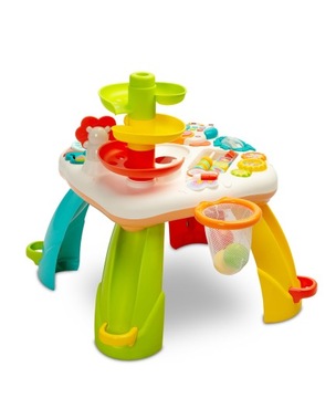 РАЗВИВАЮЩИЙ СТОЛ ИНТЕРАКТИВНЫЙ СТОЛИК TOYZ С ИГРУШКАМИ ПОГРЕМКИ МУЗЫКА