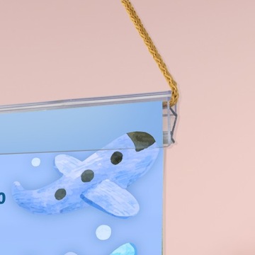 ПОДАРОК ​​на крещение Ростомер с ФОТО ребенка