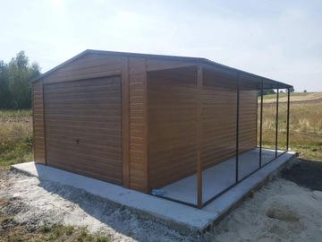 Металлический гараж, зал 5x6 Blaszak