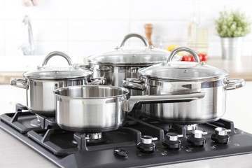 Набор кастрюль SSW Berlin Berliner, сталь, 7 шт.