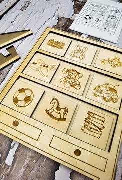Книжный шкаф, картографирование, расстановка игрушек