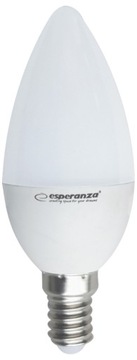 ŻARÓWKA LED E14 ŚWIECZKA 4W 320lm C37 CIEPŁY BIAŁY