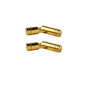 Zawias szkatułkowy cylindryczny złoty 5x25mm 2 szt