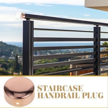 2 шт. колпачки для перил из нержавеющей стали