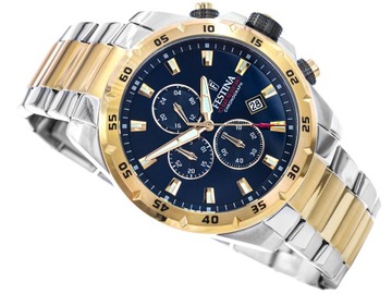 MĘSKI ZEGAREK FESTINA F20562/2 CHRONO SPORT 100M STOPER