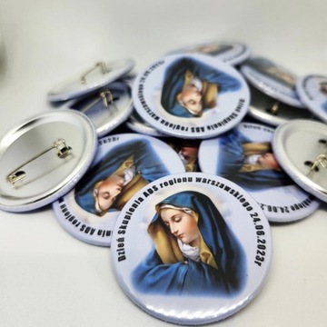 Булавка - Ваш Дизайн - 25 мм - Набор 100 шт.